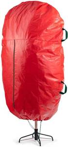lot 139 image: ZOBER Upright Christmas Tree Storage Bag - Fits 9 Ft, Waterproof, Red