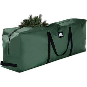 lot 156 image: Premium Large Christmas Tree Storage Bag - Fits Up to 9 ft. Tall Artificial Disassembled Trees  Durable Handles & Sleek Dual Zipper - Holiday Xmas Bag Made of Tear Proof 600D Oxford