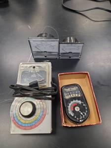 lot 23036 image: Vintage Analog Meters &amp Test Equipment Collection