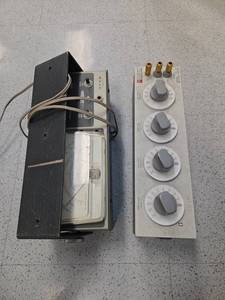 lot 23044 image: Vintage Test Equipment Set w Decade Resistor &amp Voltmeter - Model 1433-J &amp Voltmeter Model IM-13