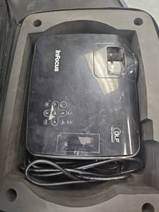 lot 23056 image: InFocus Projector with Lens and Accessories - Model IN104 DLP