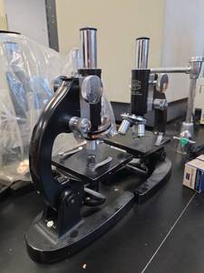 lot 23062 image: GRAP APSO Monocular Microscope w Multiple Objectives - Set of 2