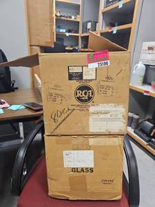 lot 23100 image: RCA Tube Tested Electron Tube Parts Lot