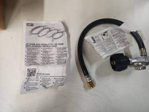 lot 14702 image: Set of 5 - Weber LP Hose &amp Regulator QCC1 17 - Part Number 69891