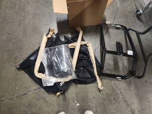 lot 14706 image: Lawn Mower Grass Bags and Frames