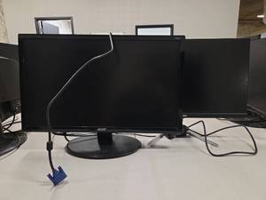 lot 18510 image: Lot of 2 - Acer A231H and Westinghouse WH22FX9019 LCD Monitors