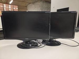 lot 18513 image: Lot of 2 - ViewSonic VA2231WM-LED 22in Monitors&nbsp