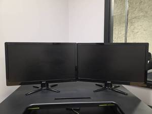lot 18517 image: Set of 2 - Acer 23.6in LCD Monitors - Model G236H