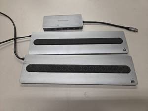lot 18523 image: Set of 2 - IOGear USB-C Docking Station with Power Delivery 3.0&nbsp