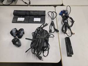 lot 18524 image: Dell E-Port II PR03X Docking Station with Cables & Mice