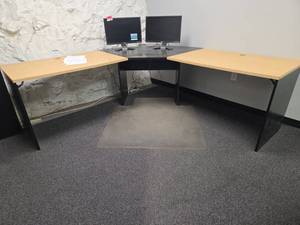 lot 18531 image: Office Desk and Conference Table