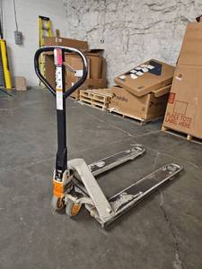 lot 4368 image: Crown Manual Pallet Jack Hand Truck - Model PTH50