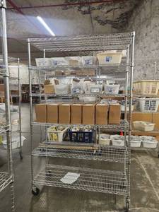 lot 14732 image: Grill Parts and Accessories - Shelving Included