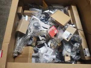 lot 14791 image: Brake Caliper Repair Kit w Shims, Hardware, and Misc Items