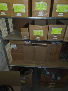 lot 21041 image: Lot of Industrial Belts and Drive Transmission Parts