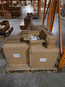 lot 21073 image: Drain Pump Motor Assembly, Pump Assembly, Grill Parts and More