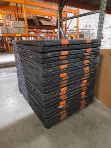 lot 21074 image: Fuel Tank 3.5G Black Plastic, Plastic Pallets, Grilling Parts, Motor Spindles and More