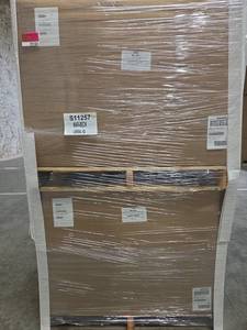 lot 21133 image: 2 Pallets of BBFlex CVAC Cuff 1 14x15 Black Qty 40