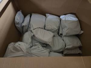 lot 21142 image: BBFlex 1-14 x 10 BlackClear Plain Tubing (Qty 25)