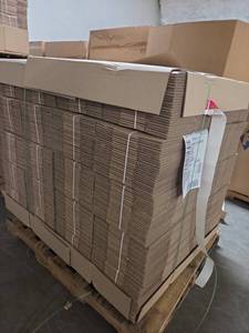 lot 21170 image: Corrugated Cardboard Boxes 32x28 Kraft Packaging&nbsp