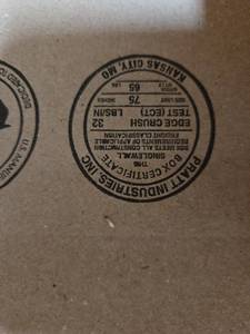 lot 21172 image: Corrugated Cardboard Boxes 32x28 Kraft Packaging&nbsp