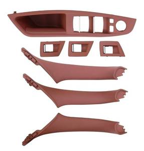 lot 266 image: ApplianPar 7Pcs Driver Side Window Switch Door Handle Front Rear Left and Right Interior Inner Armrest Panel Pull Handle Trim Cover for BMW 5 Series 520 523 525 528 530 535 2010-2015 - Retail $0