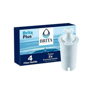 lot 278 image: Brita Standard Water Filters for Pitchers and Dispensers - BPA-Free Lasts Two Months or Gallons  Replaces 1 800 Plastic Water Bottles annually - Retail $35