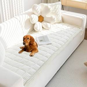 lot 308 image: Mivnue Couch Cover for Dogs, Washable Non Slip Pet Sofa Furniture Protector - Retail $45