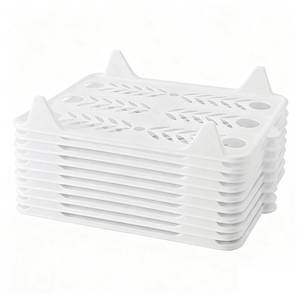 lot 344 image: GILLOTO 10 PCS T Shirt Organizer for Clothes Storage, Stackable Closet Organizer with Easy Access, Shirt Folder Board, Sturdy and Durable, Clothes Folder - Retail $22