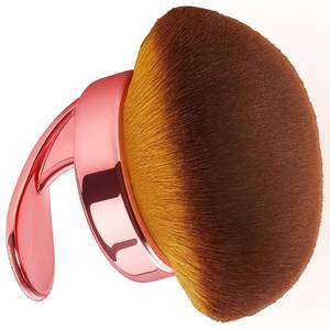 lot 374 image: Blend & Blur Ultra Large Body Makeup Brush For Self Tanner, 5.11inch Wide-headed Kabuki Brush, Leg Makeup &Bronzer Self Tan Applicator Provides Effortless Pretty Finish, Blending Applicator- Rose Gold - Retail $35