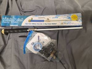 lot 407 image: Water Jet Cleaning Solution Hose Pressure Washer Wand Adapter - Retail $0