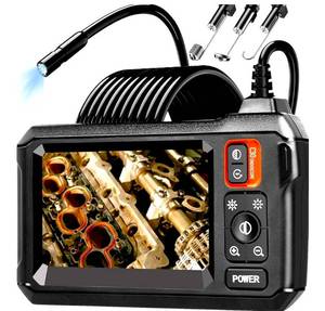 lot 450 image: Daxiongmao Endoscope Camera with Light, 1080P HD BorescopeIP67 Waterproof Snake Camera �� Ideal for Inspecting Walls, Vents, Automotive Engines, Pipes �� A Great Gift Tool for Men - Retail $0