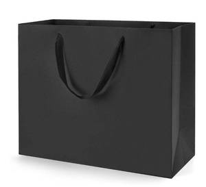 lot 492 image: MOXARYSU Extra Large Black Gift Bags 16x6x12 Inch 3pcs Black Paper Bags With Handles Bulk For Party Shopping Birthday Wedding (XL-3) - Retail $0