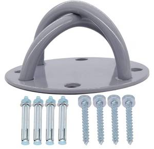 lot 505 image: Wall Ceiling Mount Bracket for Gym & Home Suspension Straps Anchor for Olympic Rings Fitness Training Yoga Swing Battle Ropes Resistance Band & Boxing Equipment - Retail $0