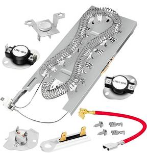 lot 508 image: UPGRADE HEATING PLATE WP3387747 W11344457 Dryer Heating Element Kit For Whirlpool Cabrio Kenmore He2 Elite He3 Maytag Dryer MED6230RHW1 MEDB835DW GEW9250PW0 WD05X30818 GEQ9800PW2 MEDB835DW4 GEQ9800PW1 - Retail $0