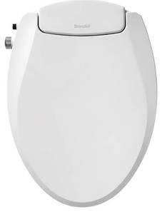 lot 534 image: SOLD AS IS, SEE PHOTOS Brondell Bidet Toilet Seat Non-Electric Swash Ecoseat, Fits Elongated Toilets, White - Dual Nozzle System, Ambient Water Temperature - Bidet with Easy Installation - Retail $90