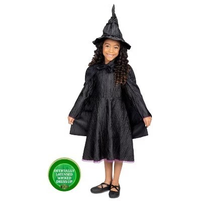 lot 5518 image: Wicked Deluxe Elphaba Black Defying Gravity Dress Up Set