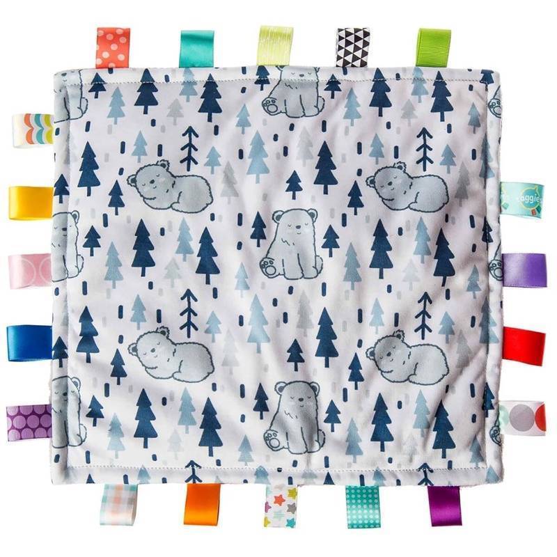 lot 2275 image: Taggies Original Blanket, 12 X 12, Comfy Bears