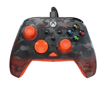 lot 5564 image: Turtle Beach Rematch  Core Wired Controller - Ghost Black CamoOrange
