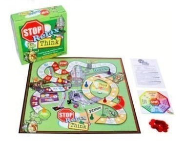 lot 57142 image: Stop, Relax & Think A Game to Help Impulsive Children Think Before They Act - Retail $50