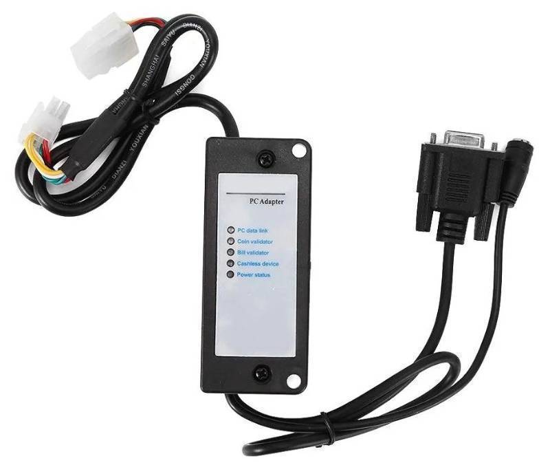 lot 58035 image: Payment to PC Acceptor Converter, MDB Payment Device to PC Converter Bill Acceptor Computer Serial Port Transfer Box - Retail $52