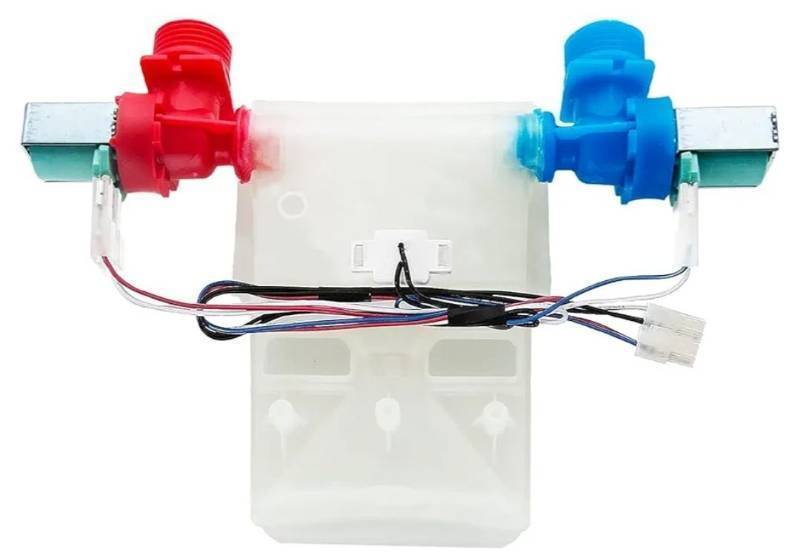 lot 28069 image: W11210459 W10869799 Washer Water Inlet Valve Compatible with Whirlpool Kenmore May-tag Crosley Amana Inglis, Replacement for W10701459, W11025984, ap6329217, W10838319,W11038711, 33190190, W11210459VP - Retail $27