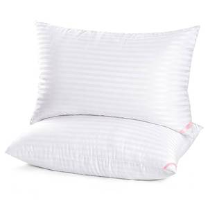 lot 58940 image: Hotel Collection Bed Pillows for Sleeping 2 Pack Queen Size��Pillows for Side and Back Sleepers,Super Soft Down Alternative Microfiber Filled Pillows,20 x 30 Inches - Retail $20