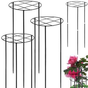 lot 58971 image: Peony Cages and Supports, 31.5H x 12.6D Plant Supports for Outdoor Plants - Retail $30
