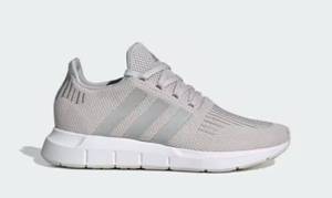 lot 58974 image: Adidas Mens Swift Run 1 Sneakers Shoes Casual - Beige, Size 11. - Retail $57