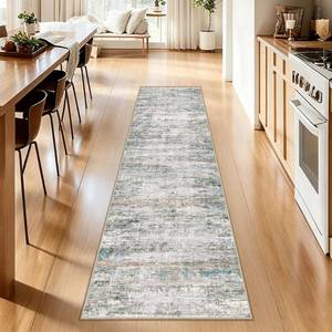 lot 58997 image: Runners for Hallways 2x8 Kitchen Runner Rugs��Modern Abstract Rug Runners for Entryway��Stain Resistant Washable Runner Rug Non-Slip 8ft Carpet Rug for Bedroom Living Laundry Room - Retail $27