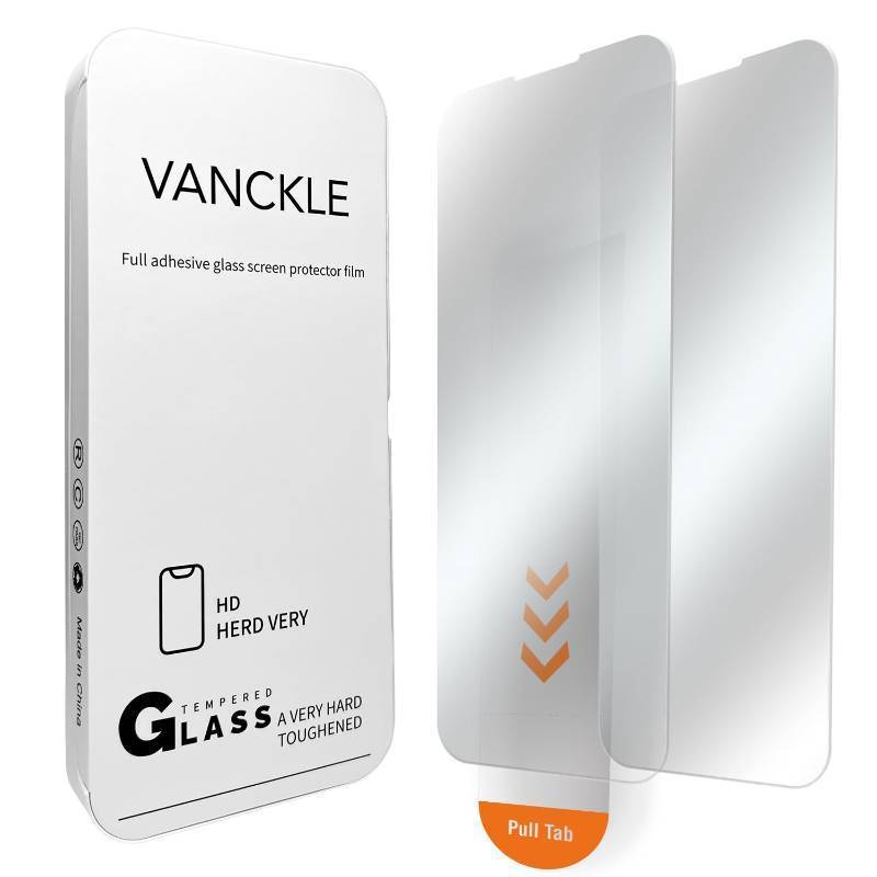 lot 28110 image: iPhone Air Tempered Glass Screen Protector Military Grade Shatterproof & Longest Durable, Auto Dust-Elimination Installation Box, Bubble Free, HD Clear, Easy Installation, 2 Pack - Retail $10