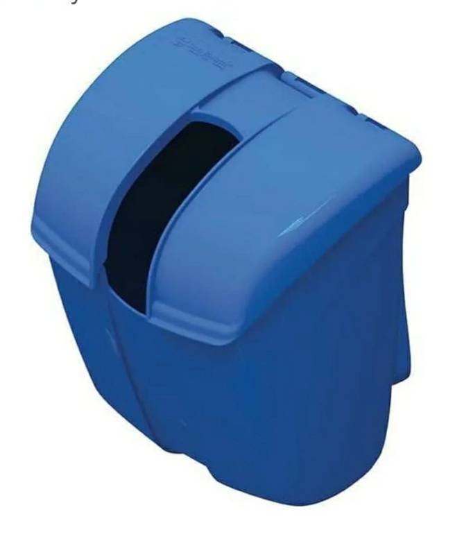 lot 38386 image: The Colman Group SAN SI2000 86 oz Saf-T-Ice Scoop Caddy Blue - Plastic - Retail $52