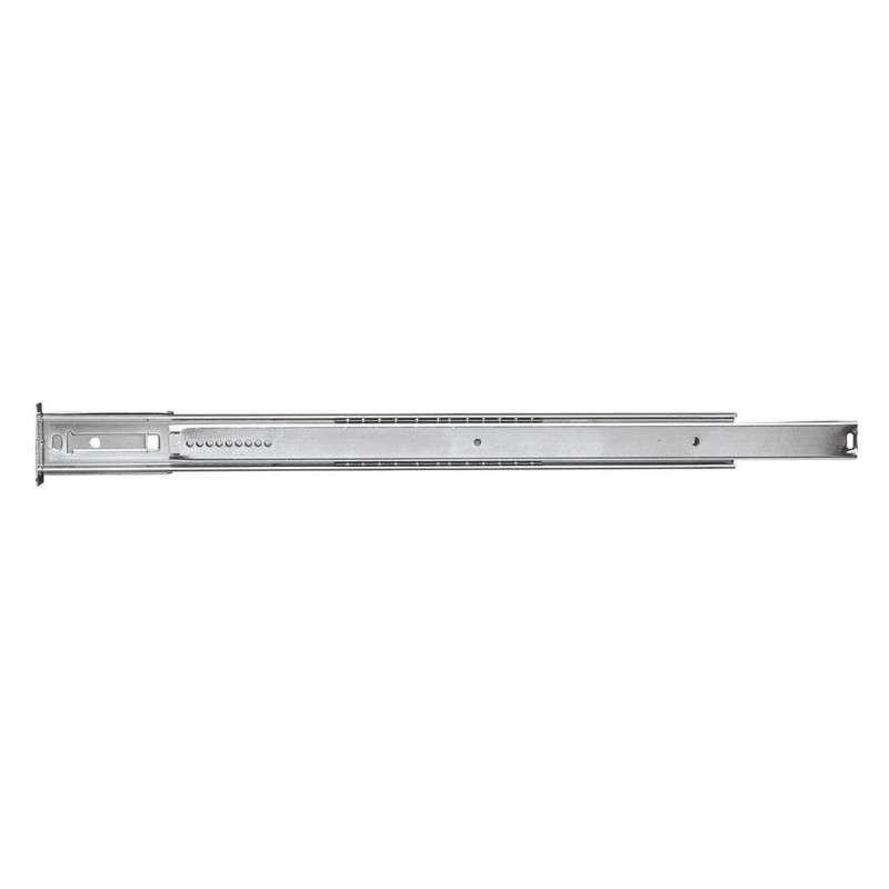 lot 72917 image: Hickory Hardware P102918-2C Center Mount Collection Drawer Slide, 18 Inch (Pack of 1), Cadmium - Retail $15