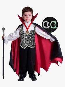 lot 64067 image: Spooktacular Creations Halloween Gothic Vampire Costume Kids, Deluxe Halloween Vampire Costumes for Dress Up, Role Play, 3T - Retail $0